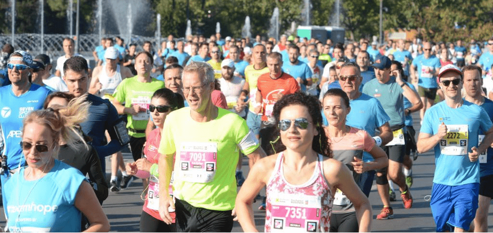Weekend-ul Maratonului Internațional București: Număr uriaș de alergători la a 15-a ediție