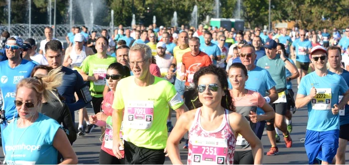 Maratonul Internațional București a fost organizat prima dată, în 2008. FOTO: Facebook