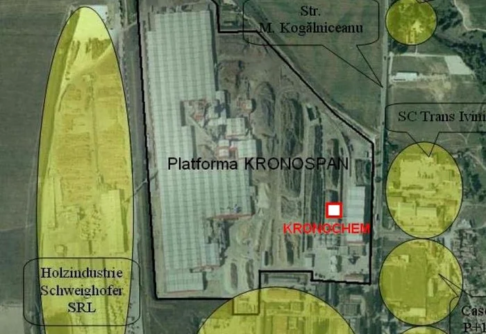 Platforma industrială Kronospan Sebeş