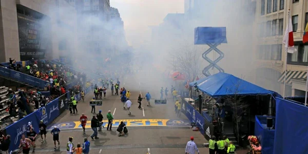 Explozie în Boston FOTO Boston.com