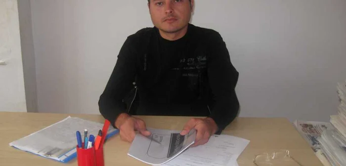 Poliţistul Lucian Mihai s-a întors de puţin timp la serviciu