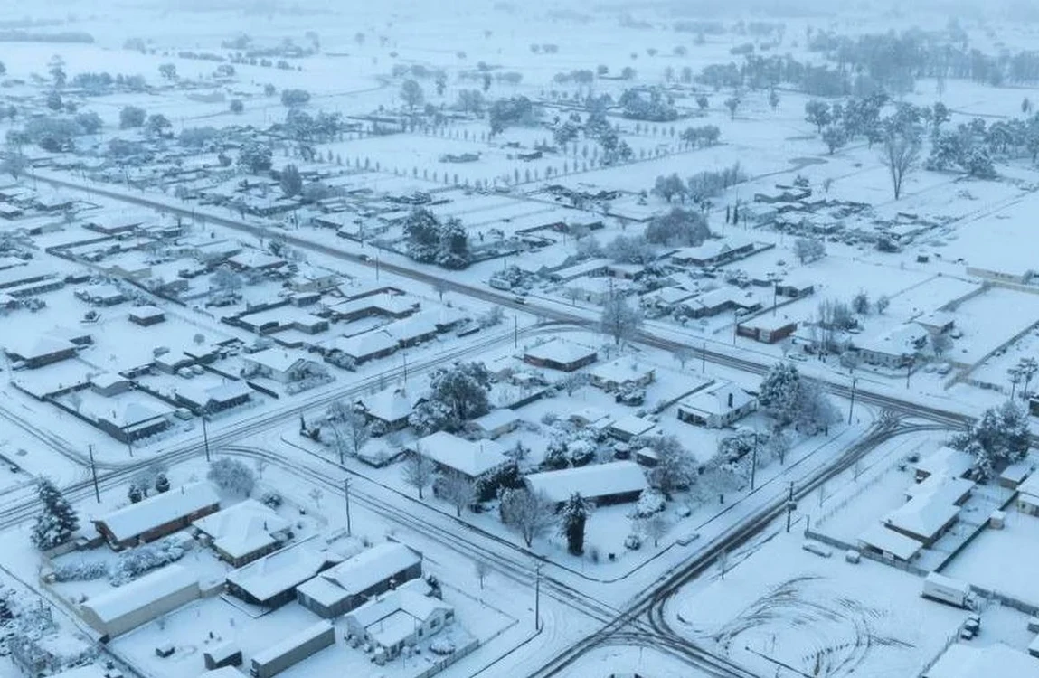 În unele zone, stratul de zăpadă a atins 40 cm (Foto: captură video)