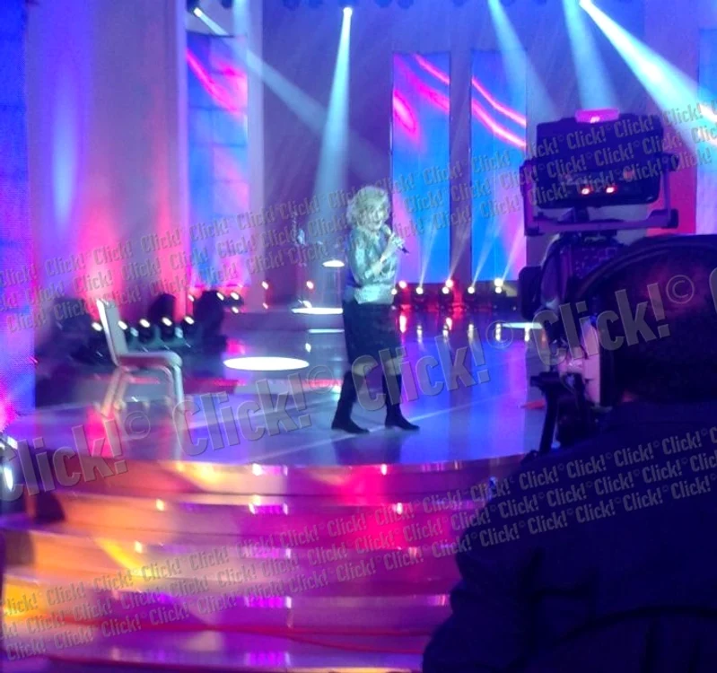 Corina Chiriac, la repetiţiile pentru Eurovision (Foto: Tatiana Solomon)