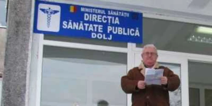 Doctorul Doru Gofiţă, managerul Spitalului Orăşenesc Segarcea. 