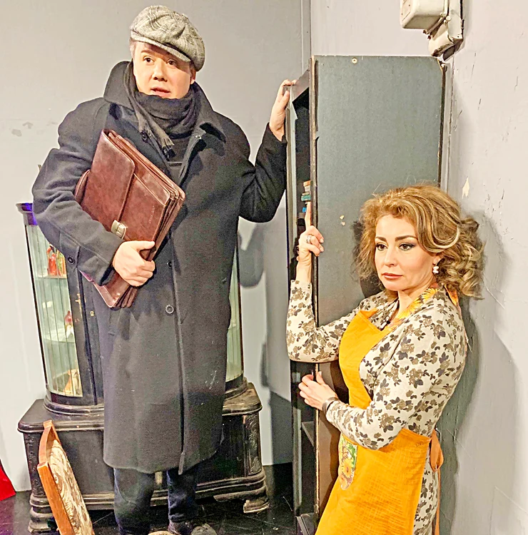 
    Fuego și Alexandra  Velniciuc fac echipă  bună pe scenă   