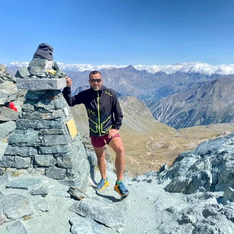 Tibi Uşeriu participă la Tor des Geants 2021Foto: Facebook
