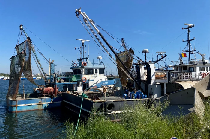 Nave de pescuit la Marea Neagră FOTO Antonia Ispas