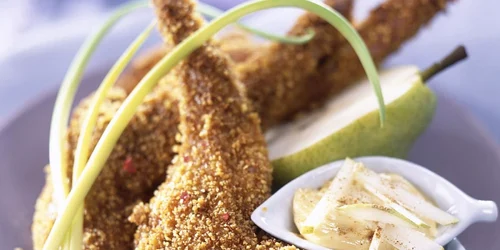 pulpe de pui în crustă picantă