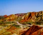 Munţii Curcubeului - Rainbow Mountains China Foto Sane Travel