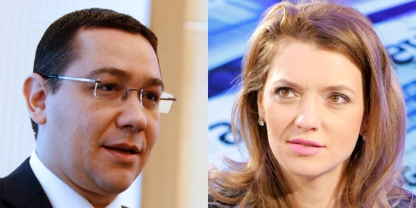 colaj victor ponta si alina gorghiu FOTO Adevarul