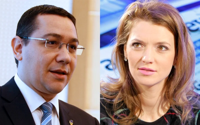 Victor Ponta şi Alina Gorghiu FOTO Adevărul