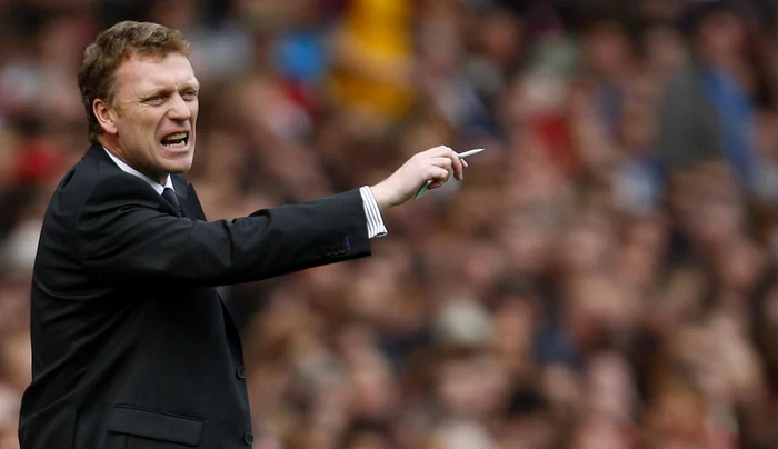 David Moyes, tehnicianul lui Manchester United FOTO Reuters