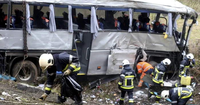 Accidentul s-a soldat cu cinci morţi FOTO AFP