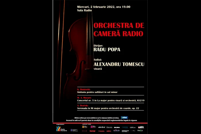 Alexandru Tomescu cîntă Mozart la Sala Radio jpeg