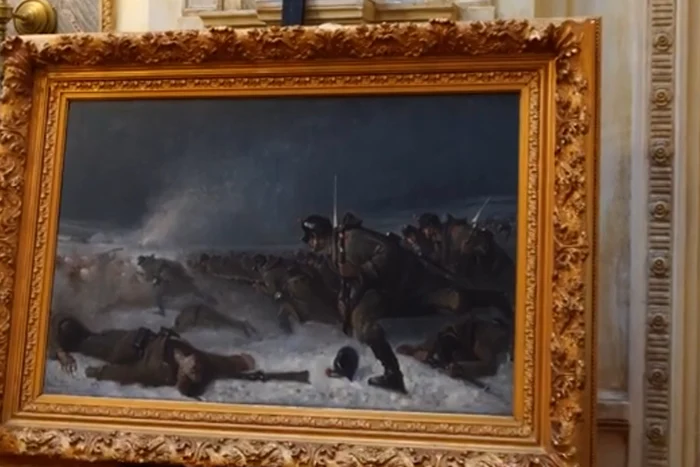 Lucrarea realizată în anul 1903 de pictorul româno-francez Emilian Lăzărescu