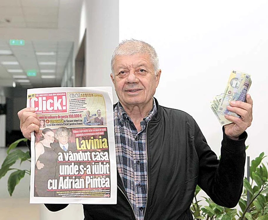 Lozul norocos i-a  adus şi lui Ion  Gingaşu 300 de lei 