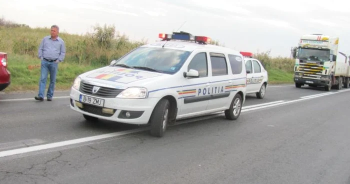 Poliţiştii continuă verificările pentru stabilirea tuturor împrejurărilor de fapt FOTO: arhiva