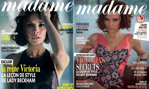 victoria beckham pe coperta revistei madame figaro jpeg
