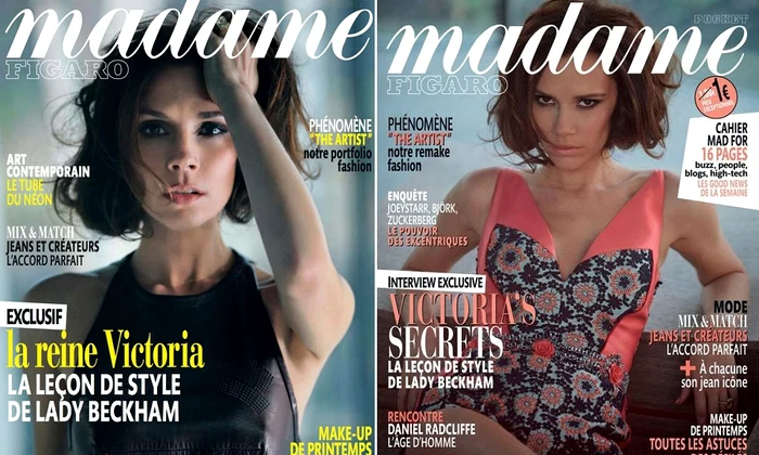victoria beckham pe coperta revistei madame figaro jpeg