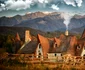 Castelul de lut Valea Zânelor din Porumbacu de Jos Sibiu Foto Arhiva complexului jpg