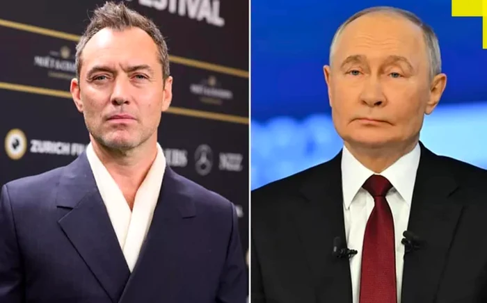 Jude Law îl va interpreta pe Vladimir Putin FOTO: FB/Jude Law