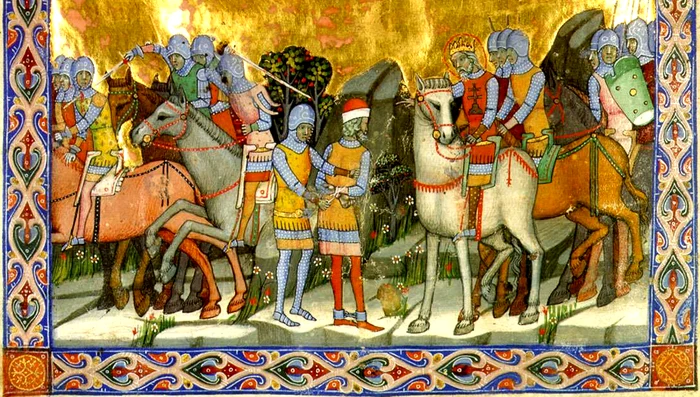 Chronicon Pictum P040 Szent István elfogatja Gyulát jpg