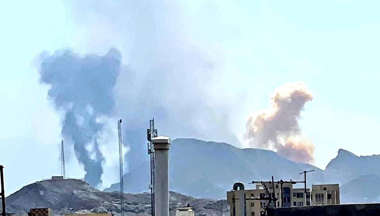 Baza subterană de la Yazd, bombardată de israelieni/FOTO:X