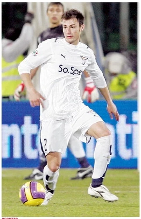 Ştefan Radu, la primul său meci pentru Lazio