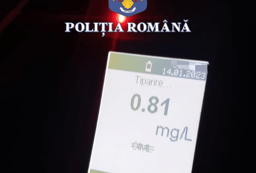 Șofer oprit cu 13 focuri de armă, în Olt. Este a doua intervenție cu armamentul din dotare, în acest an