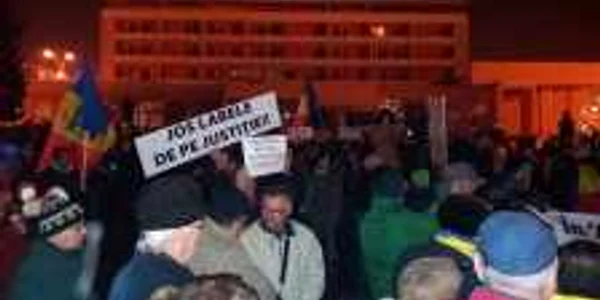 protest baia mare foto angela sabau