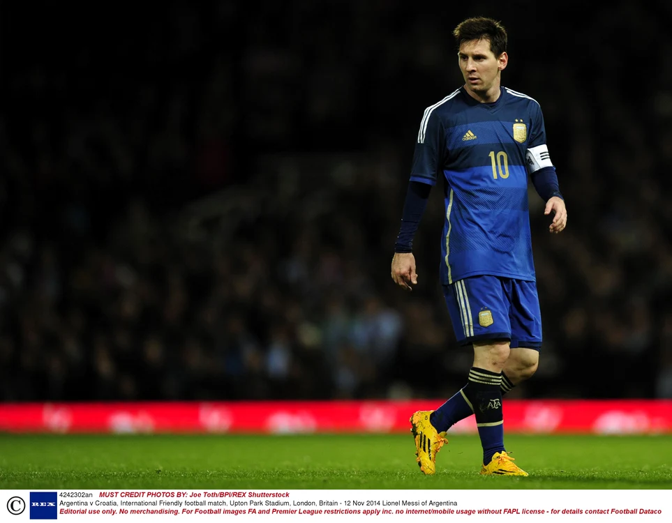 Argentina v Croatia, International Friendly football match, Upton Park Stadium, London, Britain 12 Nov 2014 jpeg