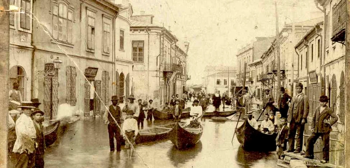 Cartierul Bădălan din Galaţi FOTO Arhiva Bibliotecii VA Urechia