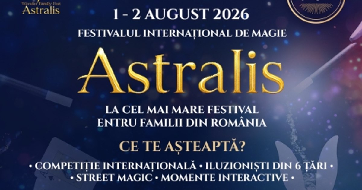 В Клуж-Напоке возобновился международный фестиваль магии ASTRALIS с участием иллюзионистов из шести стран