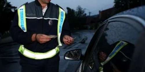 Foto Adevărul/În vizorul poliţiştilor au fost şoferii care transportă mărfuri 