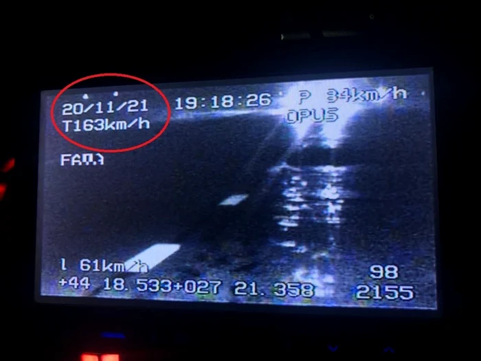 Şoferii care au depăşit viteza legală, sancţionaţi de poliţişti FOTO IPJ Călăraşi