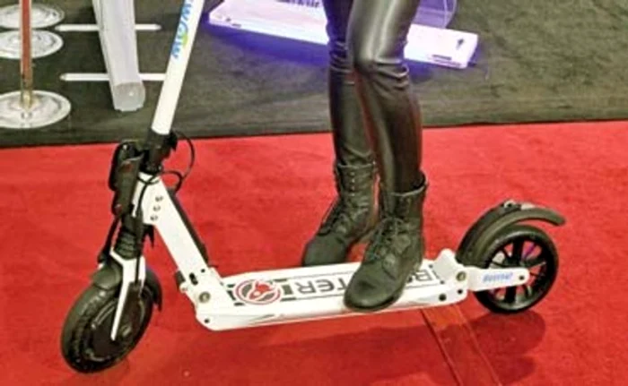 Bărbatul a fost lovit de o trotinetă electrică în timp ce se plimba prin parcul din Buzăufoto: arhiva Click!