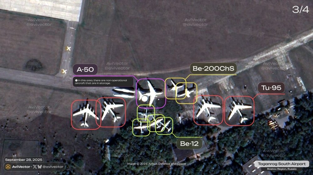 Avion rar al Rusiei în valoare de peste 300 milioane de dolari, observat în zona morții, în bătaia dronelor ucrainene