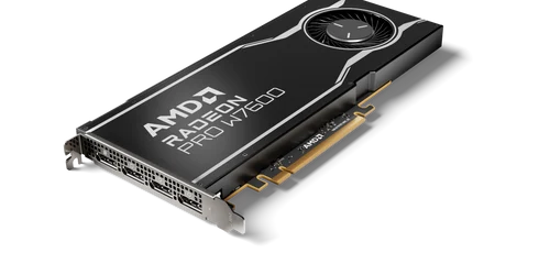 Procesor grafic AMD Radeon PRO W7600 png