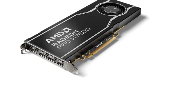 Procesor grafic AMD Radeon PRO W7600 png
