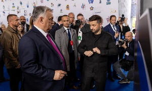 Viktor Orban si Volodimir Zelenski FOTO Profimedia