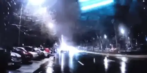 GIF Accident Bucuresti