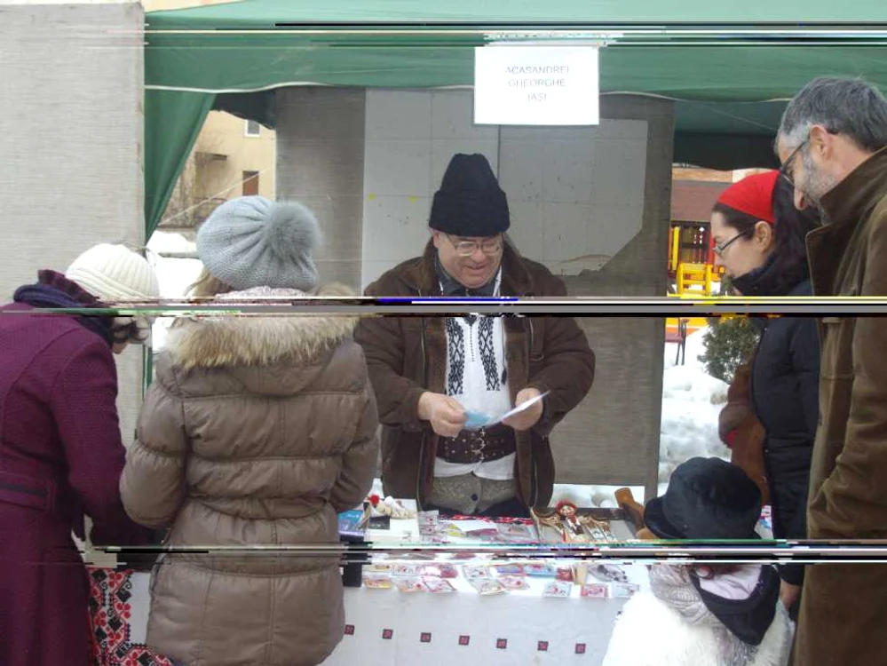 Gheorghe Acasandrei la Târgul Mărţişorului