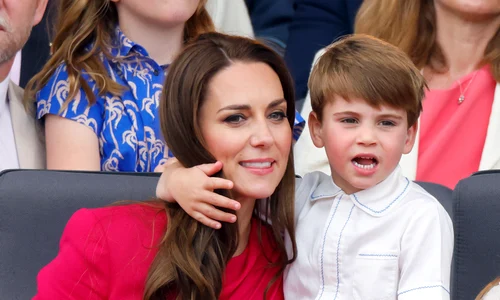 Kate Middleton cu Prințul Louis  foto   GettyImages jpg