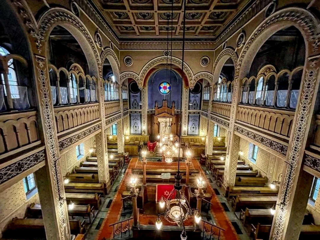 Sinagoga Mare din Sibiu în interior Foto Ambasada Israelului în România jpg