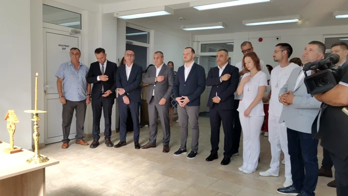 Clădirea a fost inaugurată joi, 14 august, în prezența ministrului Sănătății FOTo: A. Mitran