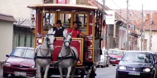 Omnibuzul împrumutat din Debrecen a avut mare succes la Oradea, în 2009