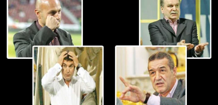 Arpad Paszkany, Cristi Borcea, Dinu Gheorghe şi Gigi Becali