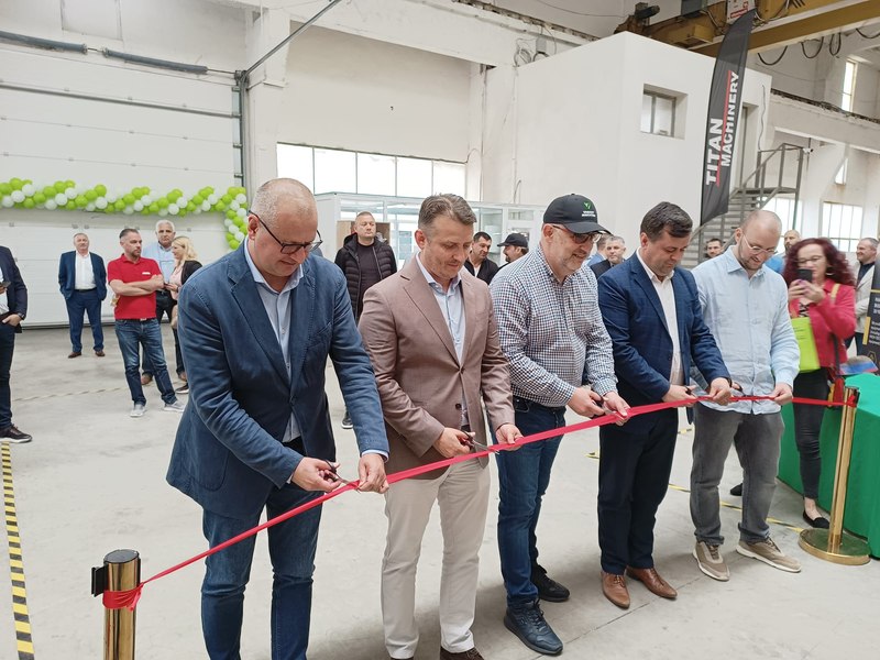 Prima fabrică de sisteme de irigații din România, inaugurată la Târgu Jiu de un investitor ucrainean