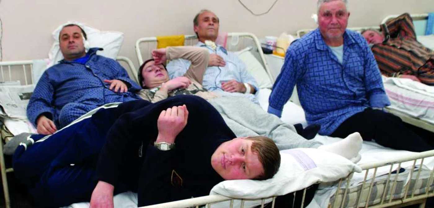 Spitalele româneşti sunt supraaglomerate FOTO Mediafax