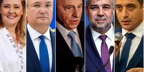 Elena Lasconi, Nicolae Ciucă, Mircea Geoană, Marcel Ciolacu, George Simion și DIana Șoșoacă  FACEBOOK jpg